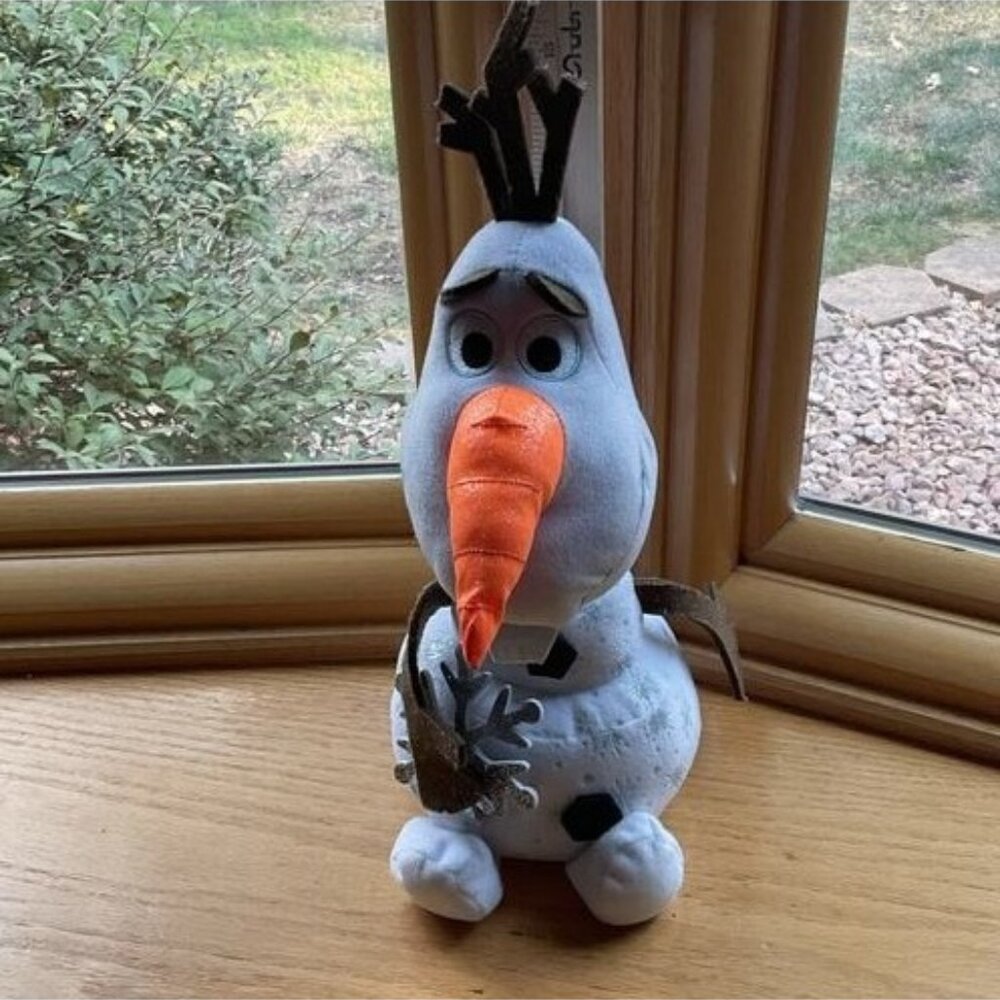 2019 ty Sparkle Olaf Disney Snowflake Christmas stuffed animal 16"
